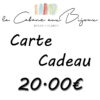 Carte cadeau 20.00€