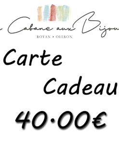 Carte cadeau 40.00€