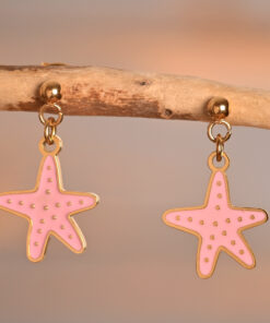 Misty – Petites étoiles de mer colorées - Rose
