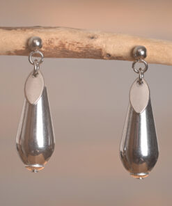 Gao – Clous argentés et goutte d’hématite