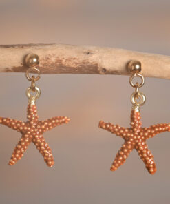 Alternative view of Lison – Boucles étoiles de mer colorées